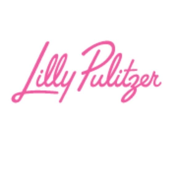 Lilly Pulitzer Resort Fit Cotton Blue Short Sleeve Polo, Medium - Picture 3 of 9